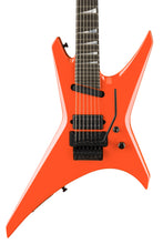 Load image into Gallery viewer, New Jackson Custom Shop Limited Edition Dave Davidson Warrior 7 Huntsman Orange Master Built by "Metal" Joe Williams PRE ORDER