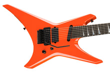 Load image into Gallery viewer, New Jackson Custom Shop Limited Edition Dave Davidson Warrior 7 Huntsman Orange Master Built by "Metal" Joe Williams PRE ORDER