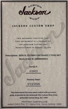 Load image into Gallery viewer, New Jackson Custom Shop Soloist Nitro Relic Vanilla Shake Over 3 Color Sunburst