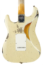 Load image into Gallery viewer, 2023 Fender Custom Shop '61 Stratocaster Heavy Relic Olympic White Over Sunburst