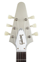 Load image into Gallery viewer, New Gibson Custom Shop 1967 Mahogany Flying V TRG Stinger Series Silver Sky Stop Bar VOS