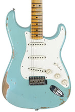 Load image into Gallery viewer, 2019 Fender Custom Shop 59 Stratocaster Heavy Relic Aged Daphne Blue