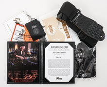 Load image into Gallery viewer, 2026 Gibson Custom 1960 Keith Richards ES-355 Collectors Edition Ebony Murphy Lab W/ Signed Label & Signed Headstock # 38 of 50