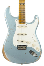 Load image into Gallery viewer, New Fender Custom Shop 1956 Hardtail Stratocaster Heavy Relic Faded Blue Ice Metallic
