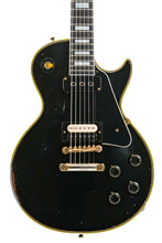 Load image into Gallery viewer, New Gibson Custom Limited Edition 1954 Les Paul Custom W/ Humbucker Murphy Lab Heavy Aged Ebony