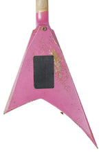 Load image into Gallery viewer, New Jackson Custom Shop RR Randy Rhoads Nitro Relic Platinum Pink W/ Black Pinstripes