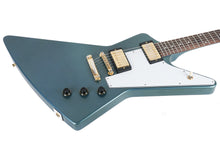 Load image into Gallery viewer, 2024 Gibson Custom Shop 58 Korina Explorer Antique Pelham Blue VOS Made 2 Measure