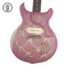 Load image into Gallery viewer, New Rock N Roll Relics Thunders Junior Double Cut Pink Paisley