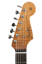 Load image into Gallery viewer, New Fender Custom Shop Dennis Galuszka Masterbuilt Roasted '59 Stratocaster Journeyman Ice Blue Metallic Brazilian