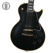 Load image into Gallery viewer, New Gibson Custom Shop 1954 Les Paul Custom Staple Pickup Reissue VOS Ebony # 44173