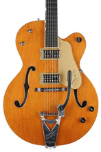 Load image into Gallery viewer, New Gretsch G6120T-BSSMK Brian Setzer Signature Nashville Hollow Body '59 "Smoke" Smoke Orange