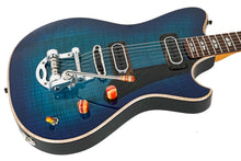 Load image into Gallery viewer, New Powers Electric A-Type Select Maple Blue Lagoon W/PF42 Pickups