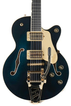 Load image into Gallery viewer, 2025 Gretsch Broadkaster Jr. LX Center Block Midnight Sapphire