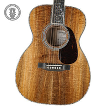 Load image into Gallery viewer, New Martin Custom Shop 00 Style 42 Broad Flame Koa W/ Continuous Tree of Life