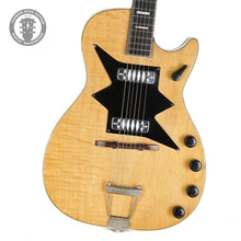 Load image into Gallery viewer, 1950's Harmony Roy Smeck Stratotone H7208 Natural w/ Black Back & Sides