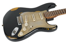 Load image into Gallery viewer, New Fender Masterbuilt 50s Stratocaster Heavy Relic Black over Violin Burst Andy Hicks