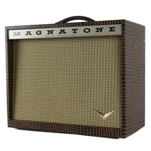 Load image into Gallery viewer, New Magnatone Kingston 12" Combo French Alligator Tolex / Gold Stripe Grill #8964