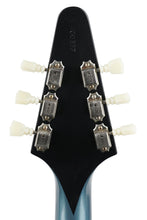 Load image into Gallery viewer, New Gibson Custom Shop 1967 Mahogany Flying V TRG Stinger Series Bahama Blue Stop Bar VOS