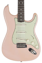 Load image into Gallery viewer, New Fender Custom Shop Dennis Galuszka Masterbuilt '59 Stratocaster Journeyman Relic Shell Pink AAAA Roasted Flame Neck + Brazilian Board