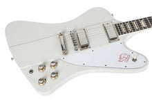 Load image into Gallery viewer, New Gibson Custom Shop 1963 Firebird V Polaris White Stop Bar Murphy Lab Ultra Light Aged W/ Stinger #501683