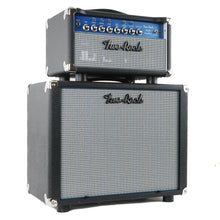 Load image into Gallery viewer, New Two Rock Studio Overdrive Head and 1x12 Pine Cabinet Black Bronco / Silver Blue Smoke Grill