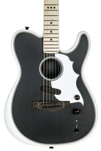 Load image into Gallery viewer, New Fender Jack White Triplesonic Acoustasonic Telecaster Satin Arctic White with Black Top