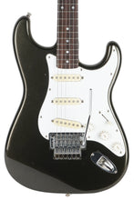 Load image into Gallery viewer, 1989 Fender MIJ Japan SSS Floyd Rose Stratocaster Dark Olive Green Metallic