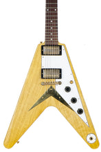 Load image into Gallery viewer, 2023 Gibson Custom Shop 1958 Korina Flying V Natural