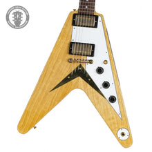 Load image into Gallery viewer, 2023 Gibson Custom Shop 1958 Korina Flying V Natural