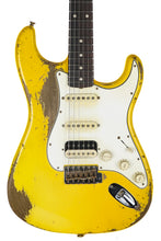 Load image into Gallery viewer, 2024 Fender Custom Shop '60 Heavy Relic Stratocaster Levi Perry Masterbuilt Graffiti Yellow HSS