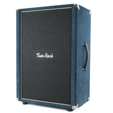 Load image into Gallery viewer, Used Two-Rock Vertical 2x12 Open Back Cabinet Blue Suede