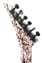 Load image into Gallery viewer, New Jackson USA Custom Shop Rhoads Tune-O-Matic Snow White with Blood Red Splatter #RR4202