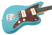 Load image into Gallery viewer, New Fender Custom Shop Thunder Road 1962 Jazzmaster Prototype Journeyman Relic Taos Turquoise 6lbs. 13oz.