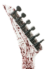Load image into Gallery viewer, New Jackson USA Custom Shop Rhoads Tune-O-Matic Snow White with Blood Red Splatter #RR4205