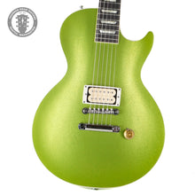 Load image into Gallery viewer, New Gibson Custom 1957 Les Paul Standard VOS Gecko Green Sparkle TRG Stinger Series #751316