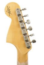 Load image into Gallery viewer, New Fender Custom Shop 1963 Jaguar Relic Black W/ Olympic White Headstock
