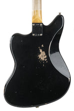 Load image into Gallery viewer, New Fender Custom Shop 1963 Jaguar Relic Black W/ Olympic White Headstock