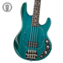 Load image into Gallery viewer, 1980s Ernie Ball Musicman Stingray Bass Transparent Teal Green