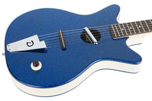 Load image into Gallery viewer, Used Danelectro Convertible Blue Sparkle