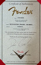 Load image into Gallery viewer, New Fender Custom Shop Dennis Galuszka Masterbuilt '59 Stratocaster Journeyman Relic Aged Inca Silver Brazilian RW AAAA Roasted Neck