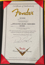 Load image into Gallery viewer, New Fender Custom Shop Dennis Galuszka Masterbuilt Roasted '59 Stratocaster Journeyman Ice Blue Metallic Brazilian
