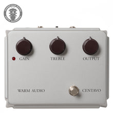 Load image into Gallery viewer, New Warm Audio Silver Centavo Overdrive Pedal