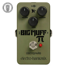 Load image into Gallery viewer, New Electro-Harmonix Green Russian Big Muff Distortion/Sustainer