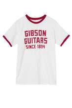 Load image into Gallery viewer, Gibson Since 1894 Ringer Tee White
