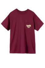 Load image into Gallery viewer, Gibson Epiphone The House of Stathopoulo Tee Shirt Maroon
