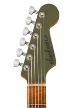 Load image into Gallery viewer, New Jackson Custom Shop Limited Edition Master Built Misha Mansoor Baritone Surfcaster Army Drab Green PREORDER
