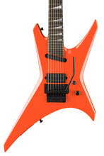 Load image into Gallery viewer, New Jackson Custom Shop Limited Edition Dave Davidson Warrior 7 Huntsman Orange Master Built by &quot;Metal&quot; Joe Williams PRE ORDER
