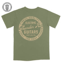 Load image into Gallery viewer, Thunder Road Mural T Shirt Olive Green
