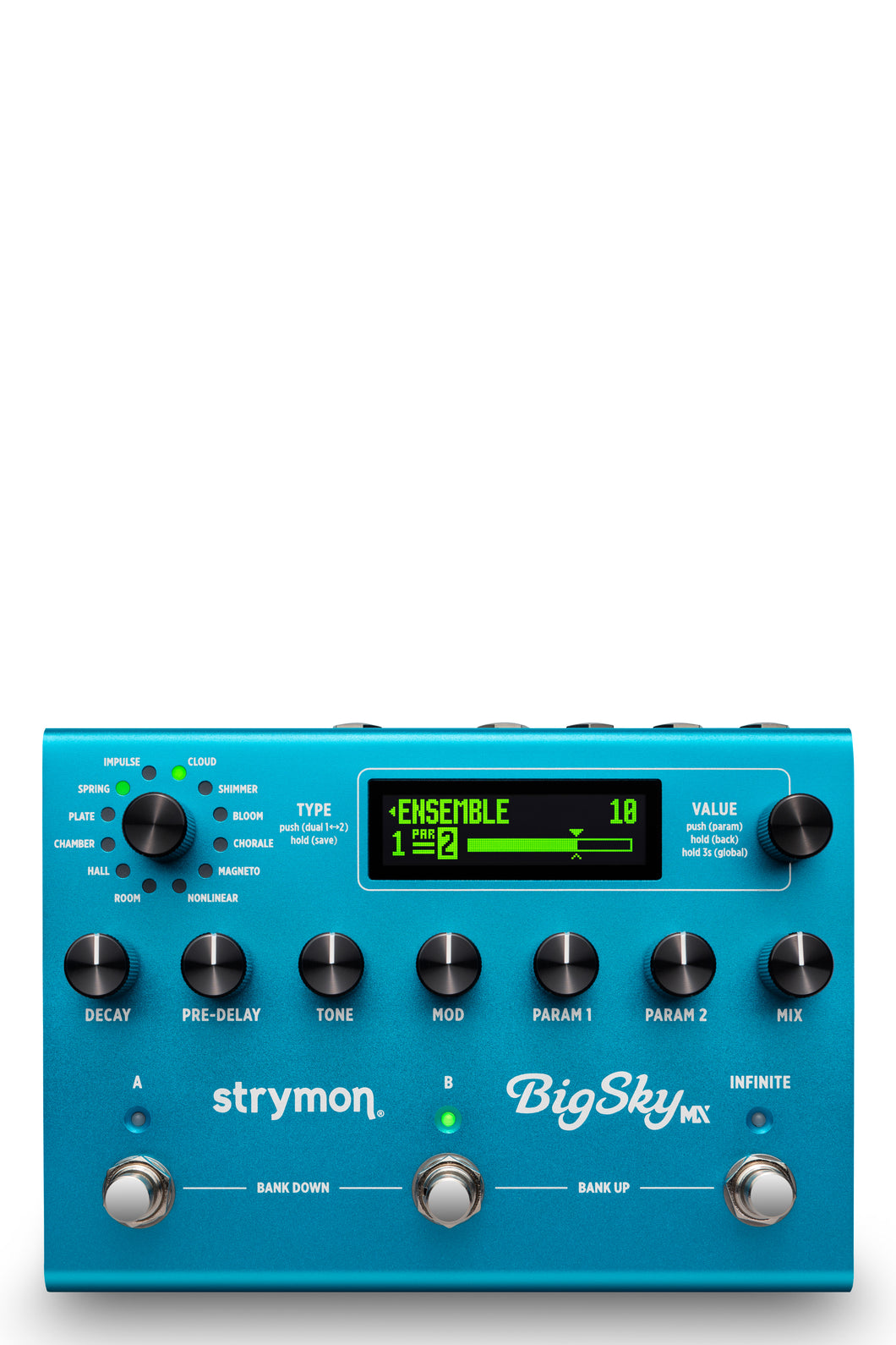 New Strymon BigSky MX Multi Reverb