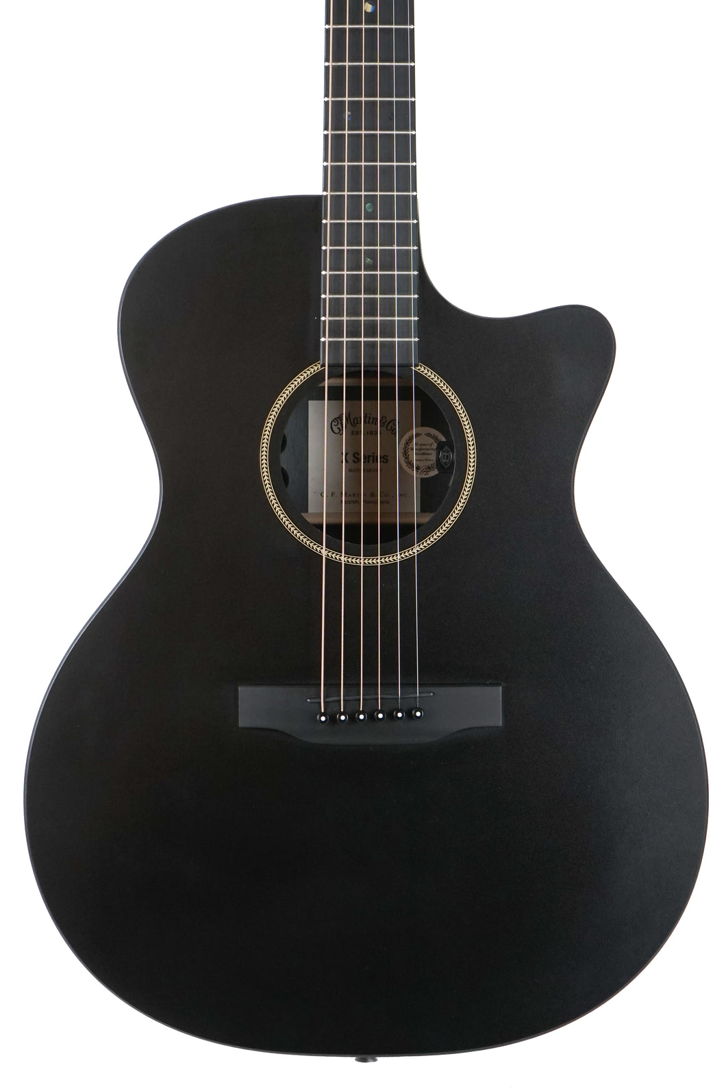 New Martin GPCX1EBLK Black